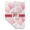 Hearts & Bunnies House Flags - Double Sided - FRONT FOLDED