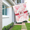 Hearts & Bunnies House Flags - Single Sided - LIFESTYLE