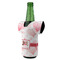 Hearts & Bunnies Jersey Bottle Cooler - ANGLE (on bottle)