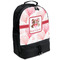 Hearts & Bunnies Large Backpack - Black - Angled View