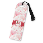 Hearts & Bunnies Plastic Bookmark (Personalized)