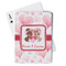 Hearts & Bunnies Playing Cards - Front View