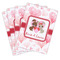 Hearts & Bunnies Playing Cards - Hand Back View