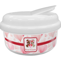 Hearts & Bunnies Snack Container (Personalized)
