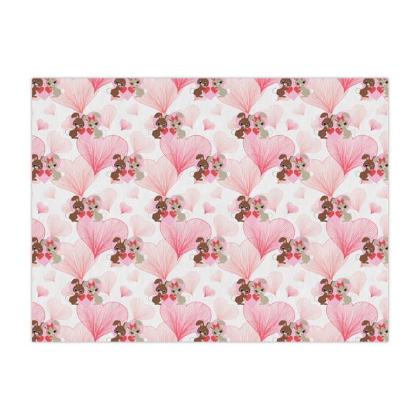 Custom Hearts & Bunnies Large Tissue Papers Sheets - Heavyweight