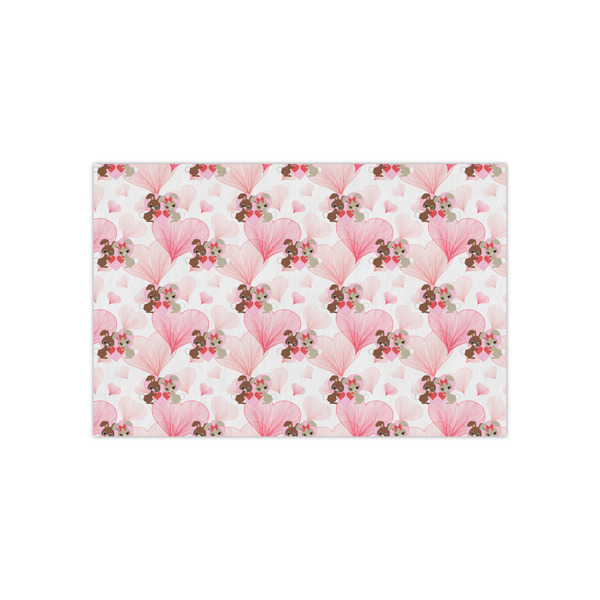 Custom Hearts & Bunnies Small Tissue Papers Sheets - Lightweight