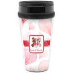 Hearts & Bunnies Acrylic Travel Mug without Handle (Personalized)