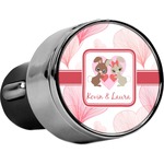 Hearts & Bunnies USB Car Charger (Personalized)