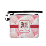 Hearts & Bunnies Wristlet ID Case w/ Couple's Names