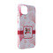 Hearts & Bunnies iPhone 14 Pro Case - Angle