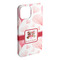 Hearts & Bunnies iPhone 15 Plus Case - Angle