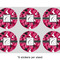 Tulips 3" Multipurpose Round Labels - Sheet