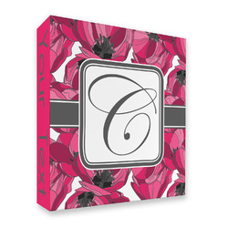 Tulips 3 Ring Binder - Full Wrap - 2" (Personalized)