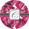 Tulips 4" Multipurpose Round Labels - Single Sticker