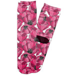 Tulips Adult Crew Socks