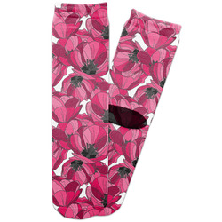 Tulips Adult Crew Socks