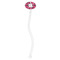 Tulips Clear Plastic 7" Stir Stick - Oval - Single Stick