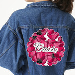 Tulips Twill Iron On Patch - Custom Shape - 3XL (Personalized)