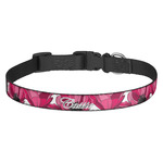 Tulips Dog Collar - Medium (Personalized)