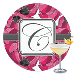 Tulips Printed Drink Topper - 3.5" (Personalized)