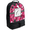 Tulips Large Backpack - Black - Angled View