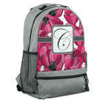 Tulips Backpack - Grey (Personalized)