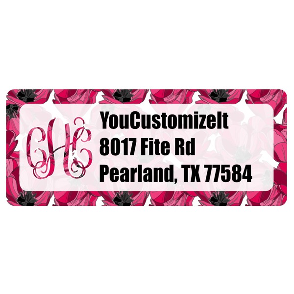 Custom Tulips Return Address Labels (Personalized)