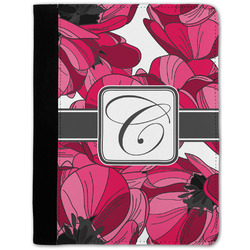 Tulips Notebook Padfolio w/ Initial