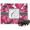 Tulips Microfleece Dog Blanket - Large