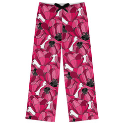 Tulips Womens Pajama Pants - XL