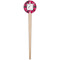 Tulips Wooden 4" Food Pick - Round - Single Pick