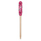 Tulips Wooden Food Pick - Paddle - Single Pick