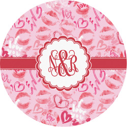 Lips n Hearts Multipurpose Round Labels - 1" (Personalized)