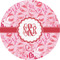 Lips n Hearts 1" Multipurpose Round Labels - Single Sticker