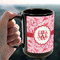 Lips n Hearts 15oz. Black Mug - LIFESTYLE