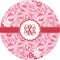 Lips n Hearts 2" Multipurpose Round Labels - Single Sticker