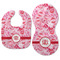 Lips n Hearts Baby Bib & Burp Set - Approval (new bib & burp)