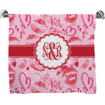 Lips n Hearts Bath Towel (Personalized)