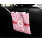 Lips n Hearts Car Bag - In Use