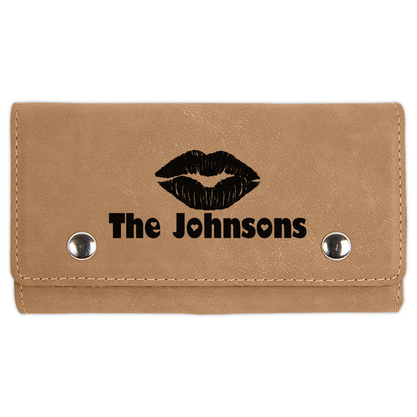 Custom Lips n Hearts Cards & Dice Set - Light Brown (Personalized)