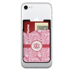 Lips n Hearts 2-in-1 Cell Phone Credit Card Holder & Screen Cleaner (Personalized)