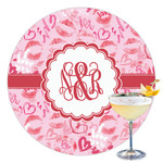 Lips n Hearts Printed Drink Topper - 3.5" (Personalized)