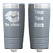 Lips n Hearts Gray Polar Camel Tumbler - 20oz - Double Sided - Approval