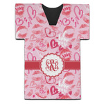 Lips n Hearts Jersey Bottle Cooler (Personalized)