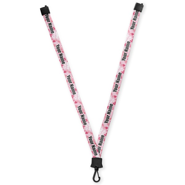 Custom Lips n Hearts Lanyard (Personalized)