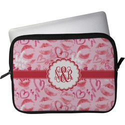 Lips n Hearts Laptop Sleeve / Case - 11" (Personalized)