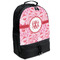 Lips n Hearts Large Backpack - Black - Angled View