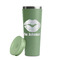 Lips n Hearts Light Green RTIC Everyday Tumbler - 28 oz. - Lid Off