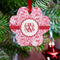 Lips n Hearts Metal Paw Ornament - Lifestyle