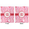 Lips n Hearts Minky Blanket - 50"x60" - Double Sided - Front & Back